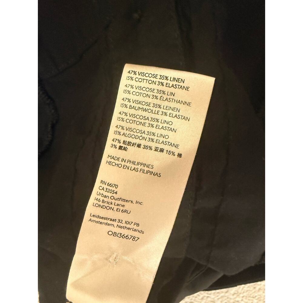 Anthropologie Maeve 6 Colette Cropped Wide-Leg Overalls Jumpsuit - Picture 14 of 14